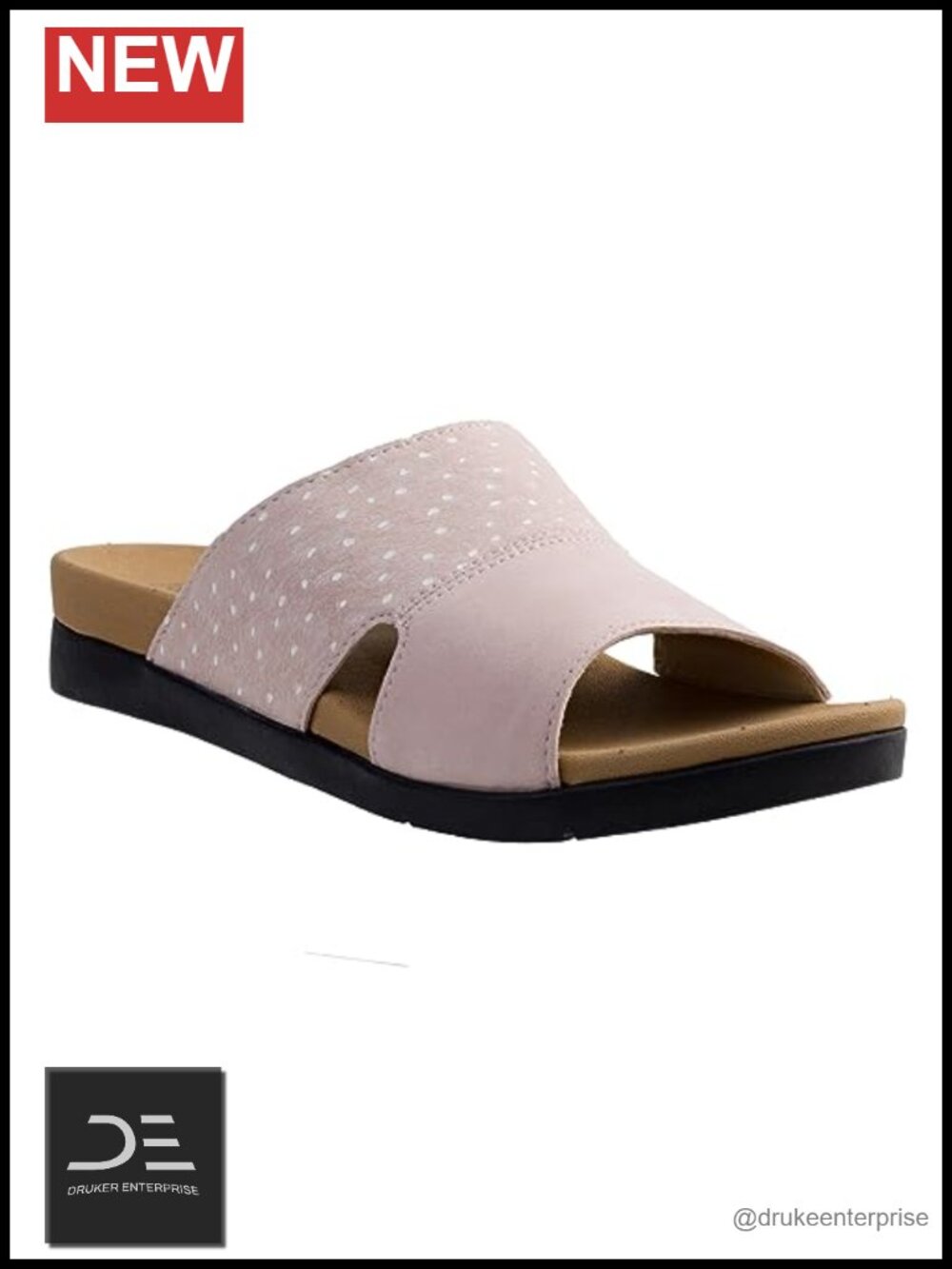 Slides with Orthotic Arch Support, Non-Slip EVA Slide Sandals